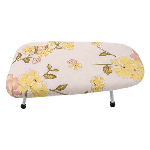 YARNOW Tabla de Planchar Mini Plegable de Mesa Funda Resistente al Calor y Diseño Compacto, para Dormitorios y Habitaciones Pequeñas