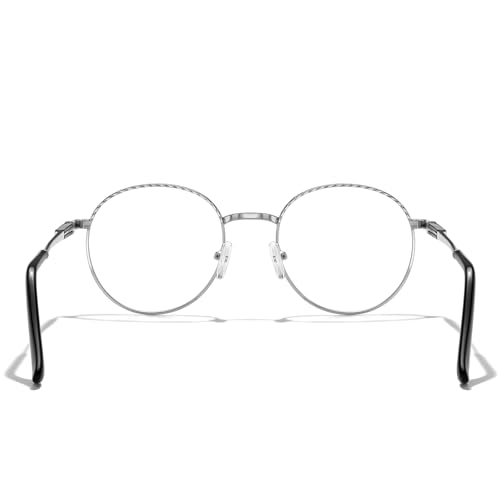 Image of Round Reading Glasses for Women Fashionable Design Reader Computer Glasses And Spring Hinges