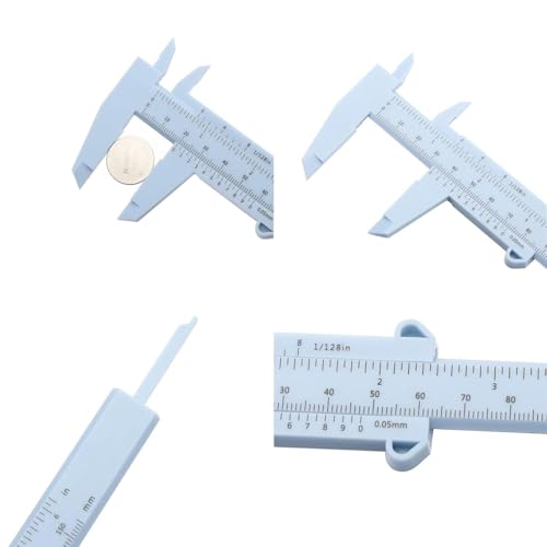 Image of Indiana 2 Pcs vernier callipers thickness measuring Tool 0-6 in /0-150 mm