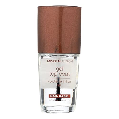 Mineral Fusion Nail Polish, Gel Top Coat, 0.33 Fl Oz