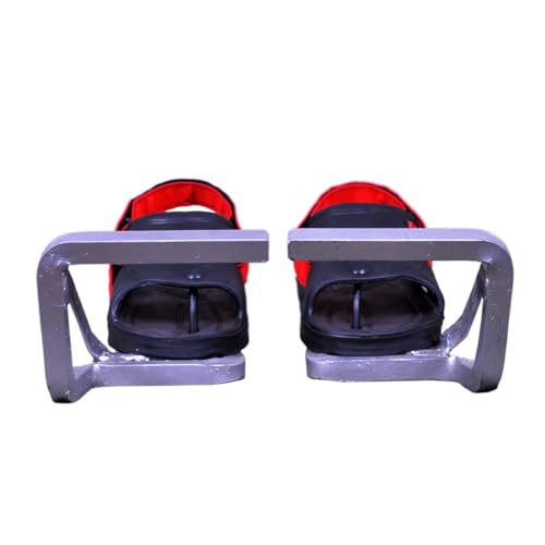 Image of 8 Meter Pole Climbing Shoes /Slippers - Heavy-Duty Footwear for Electrical, Supports Up to Anti-Slip Design for Maximum Safety and Comfort - widht Pole (3.4-4 inches) (Capacity - 700kg)