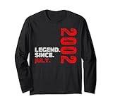 Photo Gallery nato nel luglio 2002 vintage birthday legend since luglio 2002 maglia a manica Photo Gallery nato nel luglio 2002 vintage birthday legend since luglio 2002 maglia a manica
