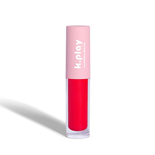 MyGlamm K.Play Flavoured Lipgloss-Apple Crunch (Orange)-4.7 Ml | Enriched With Vitamin E & Jojoba Oil | Nourishing Flavoured Transparent Lipgloss | High-shine Finish | For Rs. 177 @ 70 %