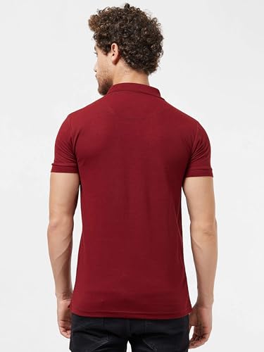 Image of Wear Your Opinion Solid Cotton Rich Polo T Shirt | Collar Tshirts | Half Sleeves | Plain-Regular Fit (Available in Plus Size)