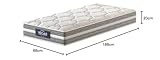 Colchão de Molas Ensacadas Probel Vegas Comfort Pillow Euro Solteiro (88x188x20cm) glide