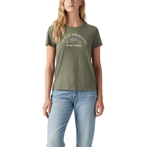 Image of Levi's Women's Perfect Crewneck Tee Shirt (Also Available in Plus)