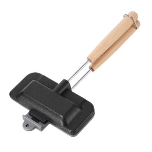WOONEKY Sartén para Sándwiches Antiadherente Plancha de Cocina Casa Molde para Pan Tostado de Usar y Limpiar