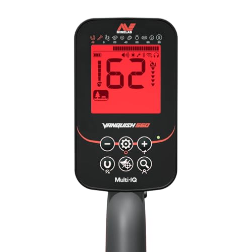 MINELAB Vanquish 560 PRO-Pack Fully-Automatic Lightweight Waterproof Metal Detector with Multi-IQ Technology, Includes V12X 12" and V8X 8" Double-D Coils and Wireless Ear Buds by MINELAB - Image 7