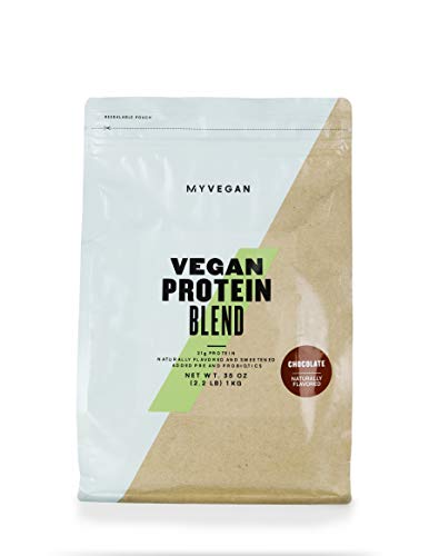 MyproteinÂ® MYVEGAN Vegan Blend Powder, Chocolate Stevia, 2.2 Lb (29 Servings)