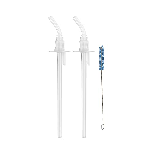 Dr. Brown's Milestones Straw Cup Replacement Kit, for 10 oz/300 mL Insulated Straw Cups, BPA Free, 12m+