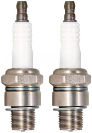 Compatible Marine Boat Spark Plugs 2-8PCS for BUHW BU8H 6001 QL76V 898M AUTOLITE 2852 Aftermarket Options(4 Pieces E9Y-13)