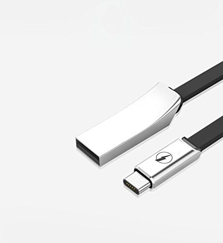 Image of SOOPII Premium USB Type-C Cable | Fast Charging | Fast Charging & Quick-Speed Data Transfer | Slim & Lightweight Design, Compatible with Mobile Phones, Tablets, and Type-C Devices (T21-BLACK)