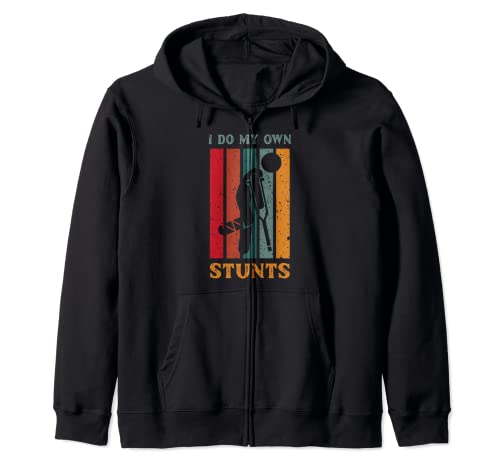 I Do My Own Stunts Cita divertida Sudadera con Capucha