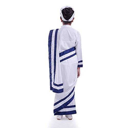 Mother Teresa Dress for Girls and Women - Graceful and Modest Attire for All Ages3