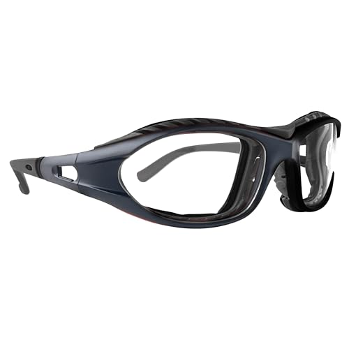 TROOPS BBQ Grilling Goggles Anti-Fog Tear-Free Eye Heat Protection Safety Glasses for Grilling, Outdoor Cooking, Kitchen, Chopping Onions, Black