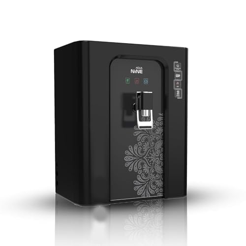 Image of AQUAFRESH NINE LED Display Model 12 L RO | UV | UF | TDS Water Purifier | Black | Multi-Stage Filtration | 10L Storage Capacity | Push-Fit Connectors | Mineraliser