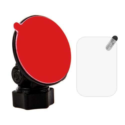 Raykce Dash Cam Mount, Dash Cam Sticky Pad for Nextbase 112 212 312GW 412GW 512GW 612GW, Self-Adhesive Dash Cam Holder Kit with A Car Windshield Electrostatic Film