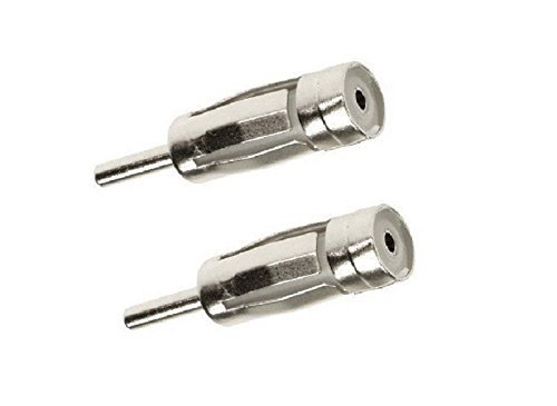 2 x auto audio adattatore antenna radio per ISO
