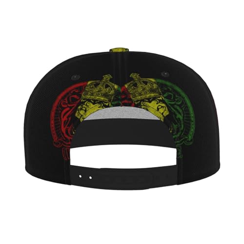 Gorra de béisbol QANCOSI estilo flat brim unisex miniatura 3