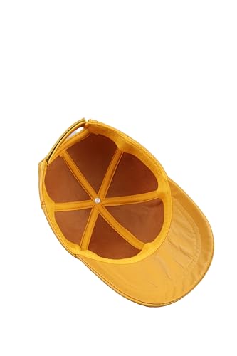 Image of Genuine Leather Unisex Baseball Cap