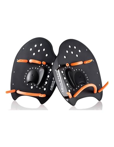 Aqua-Speed S172349 Swimming Paddles Shovel, Adults Unisex, Multicoloured (Multicoloured), M