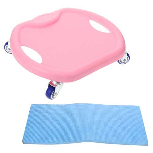 BESPORTBLE Healthy Abdominal Discs Workout Sliders Roller Abdominal Training Plate Exercise Equipment Comfortable Handle for Core Strength