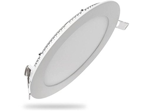 SEON 15 Watt LED Round Ultra Slim Panel Ceiling Light for Home,Office, Kitchen, Hallway, Living Room, Retail Shops,Auditorium. No False Ceiling Required, 2 Year Warrenty (Cool White,Pack of 1)