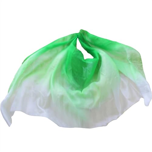 Voiles de danse du ventre en soie véritable pour libérer votre expression - 7