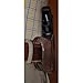 Brown Leather Belt Slide Gun Holster for Ruger LCP .380