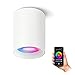 Produktbild SSC-LUXon TOBI-S Mini Aufbauspot rund weiß inkl. Smart RGB+ GU10 LED Lampe - WiFi Aufbau LED Spot kompatibel mit Alexa, Siri & Google