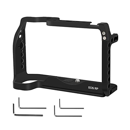 FUGASUN EOS RP Jaula de la cámara, EOS RP Jaula para Canon EOS RP Caja de la cámara Rig de la...