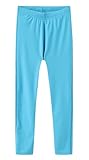 Dovio UPF 50+ Kids Swim Pants, Girls Boys Swimming Leggings UV Protection Long Elastic Beach Surfing (Blue, 14)