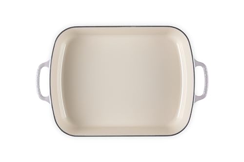 Image of Le Creuset Enameled Cast Iron Rectangular Roaster, 5.25 qt., Shallot