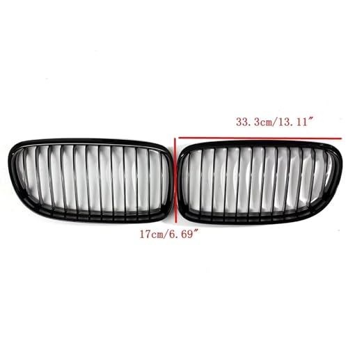 Grille capot voiture compatible avec BMW E90 pour remplacer calandre usée - 2