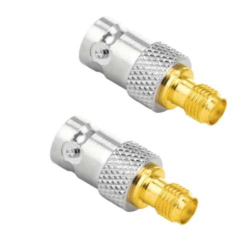 Adaptador coaxial BNC a SMA hembra para RF miniatura 1