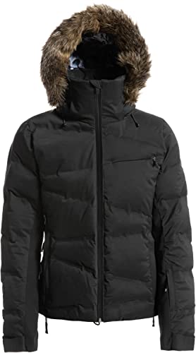 Roxy Women's Snowstorm PrimaLoft Insulated Jacket, True Black, XX-Large