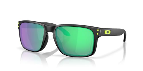 Image of Oakley Mens OO9244 Holbrook Low Bridge Fit Rectangular Sunglasses