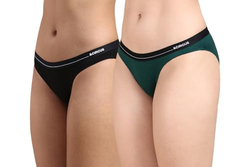 Image of &Circus Women's Puresoft Beechwood Modal Bikini | Innerwear for Women Seamless Underwear for Women Bikini for Women