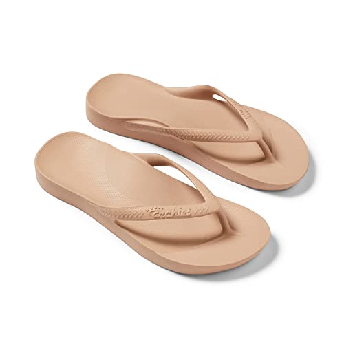 Image of Archies Arch Support Flip Flops for Men & Women - Orthotic Sandals for Plantar Fasciitis Relief - Lightweight, Cushioning, Shock-Absorbing Thong Sandals for Walking, Foot Pain & All-Day Comfort