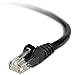 15FT CAT6BLACK Snagless RJ45 M/m Patch Cable