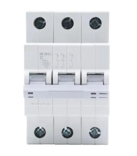 SE203-D16 2TAZ170300R0161 10236184 3P | 16A | D | 6kA Miniature Circuit Breaker