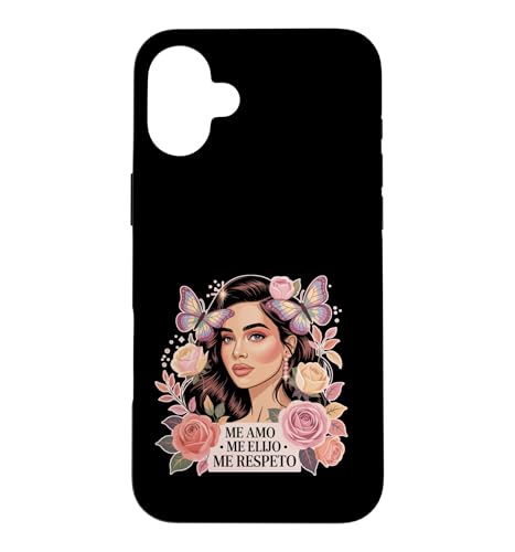 Me Amo Elijo Respeto ���Ȉ� �X�y�C����̌��t �X�}�z�P�[�X iPhone 16 Plus �p