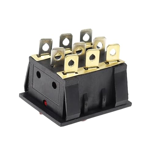 Interrupteur KCD3 rouge 9 broches pour remplacer les commandes défectueuses