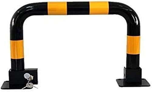 SaryEdge Parking Guardrails Lockable Parking Barrier Parking Latch Trile Parking Lock non-Theft Lock Parking Spaces Accounted,