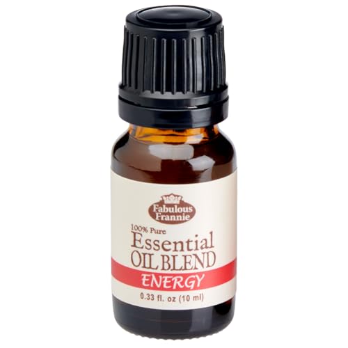 Fabulous Frannie Energy Pure Essential Oil Blend Made with Bergamot and Rosemary Essential Oils 10ml
