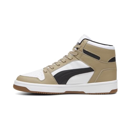 PUMA Rebound Layup SL Mens Sneaker 13 DM US OakBlackWhite3