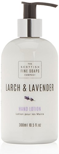 Scottish Fine Soaps Larch and Lavender Hand Lotion 10.5 Oz by Scottish Soaps
