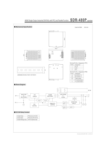 Alimentation Industrielle à découpage 480W pour stabiliser vos tensions électriques - 5