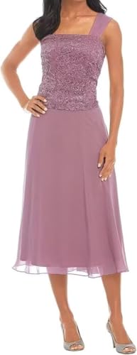 2 Pieces Mother of The Bride Dresses for Wedding Lace Appliques Chiffon Formal Dress with Jacket He60444