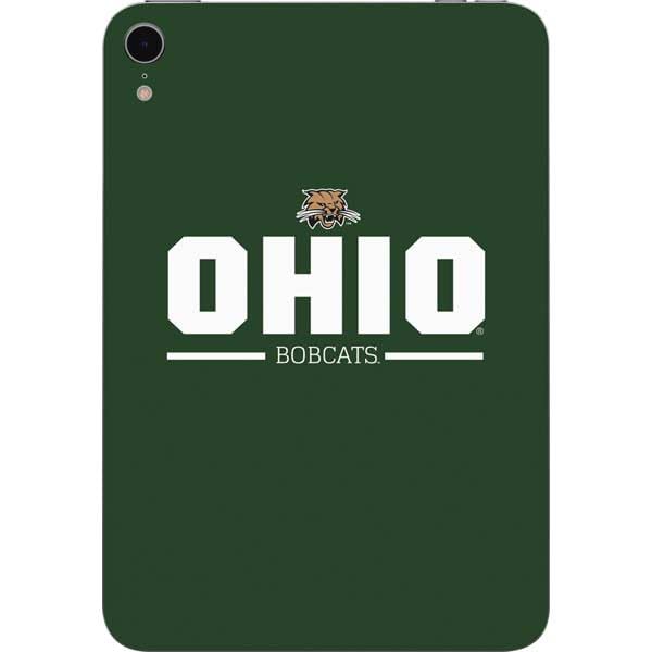 Skinit Decal Tablet Skin Compatible with iPad Mini 7 (2025) - Officially Licensed Ohio University Ohio Bobcats Logo Design